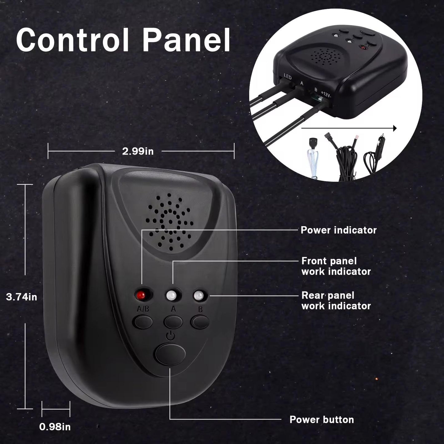 Double Number Plate Cover